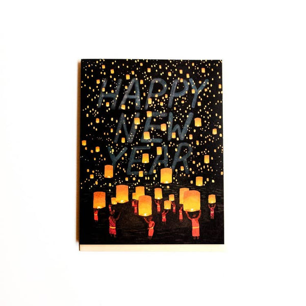 Thai Lanterns New Year Card - DIGS