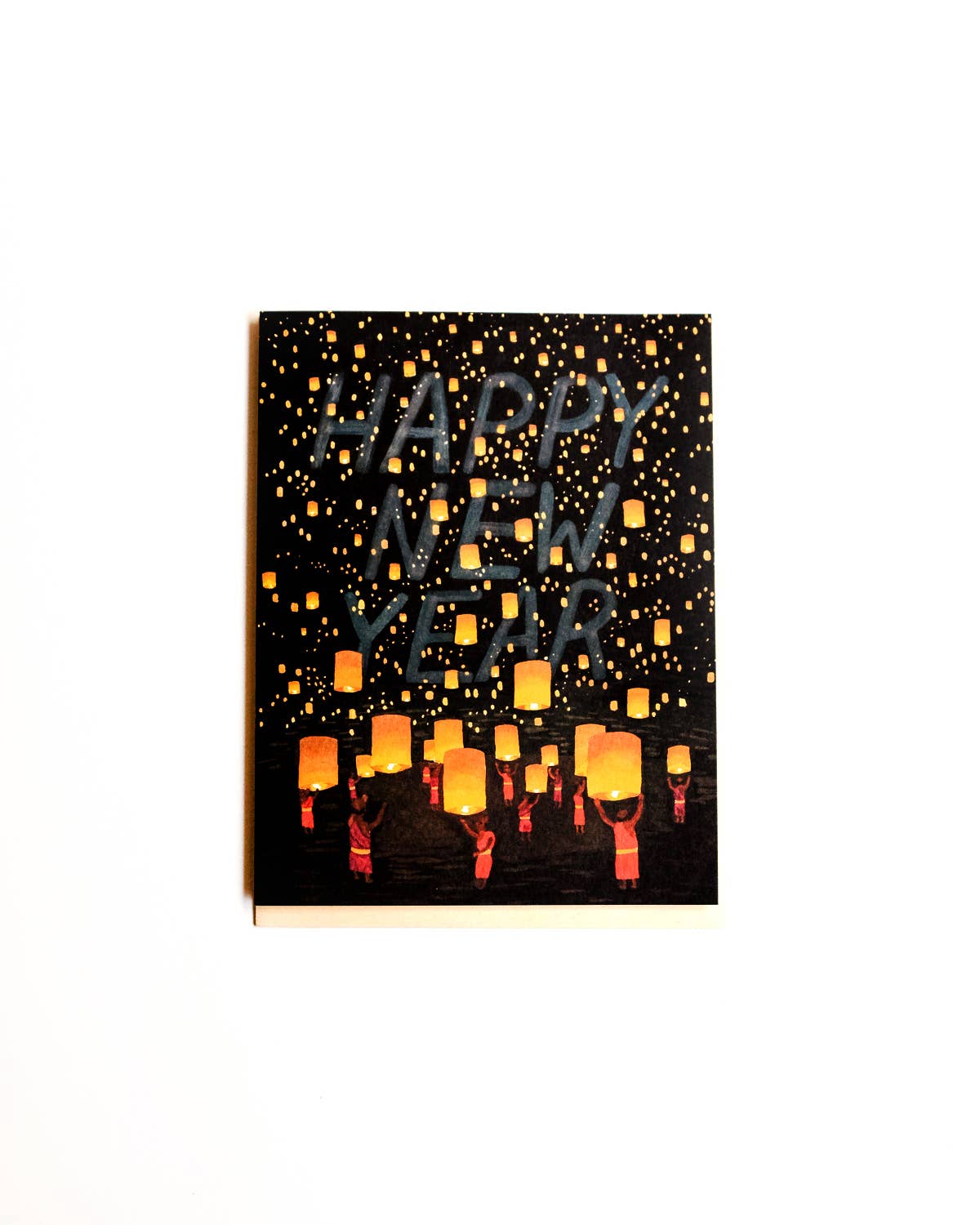 Thai Lanterns New Year Card Set of 8 - DIGS