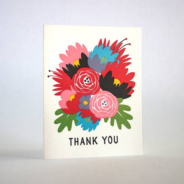 Thank You Bouquet Card - DIGS