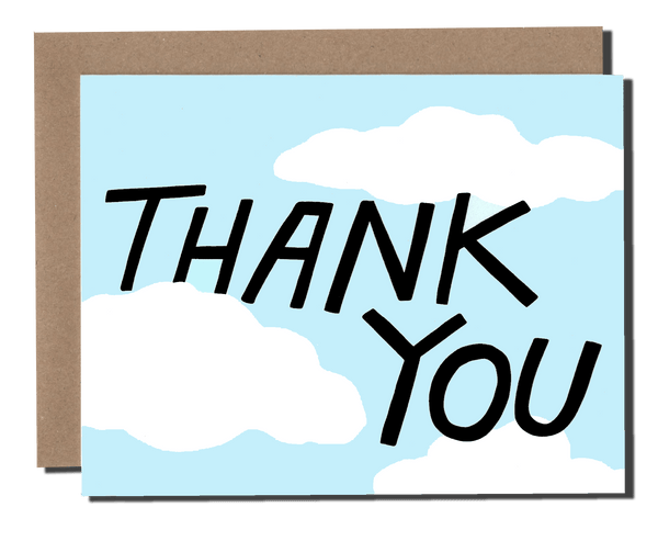 Thank You Clouds Card - DIGS