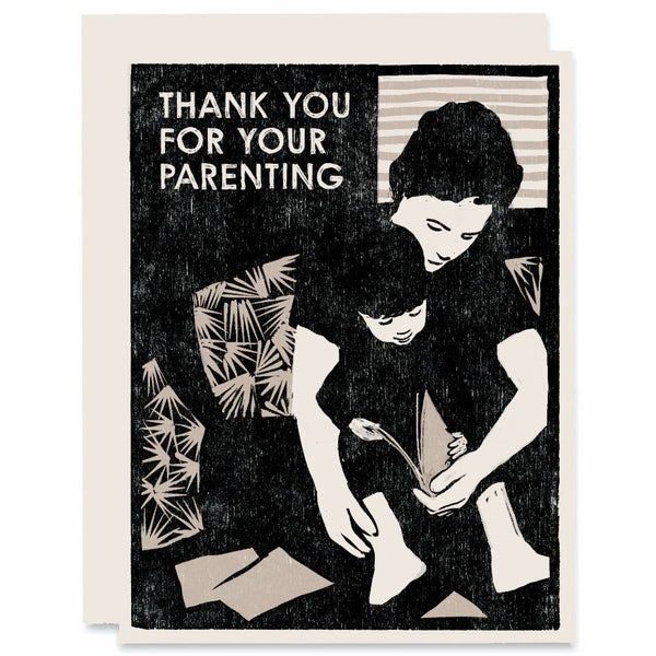 Thank You For Your Parenting Card - DIGS