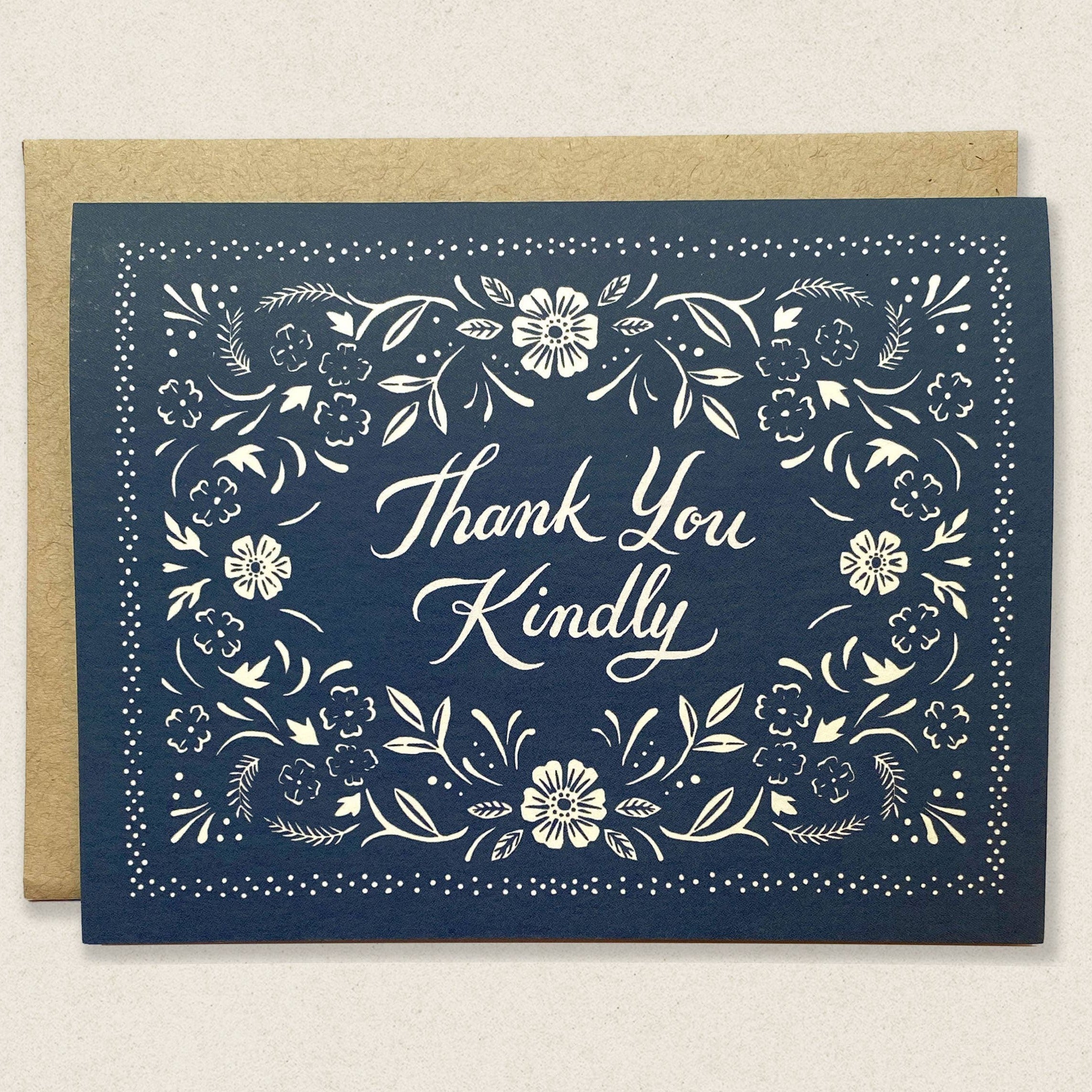Thank You Kindly Bandana Card - DIGS