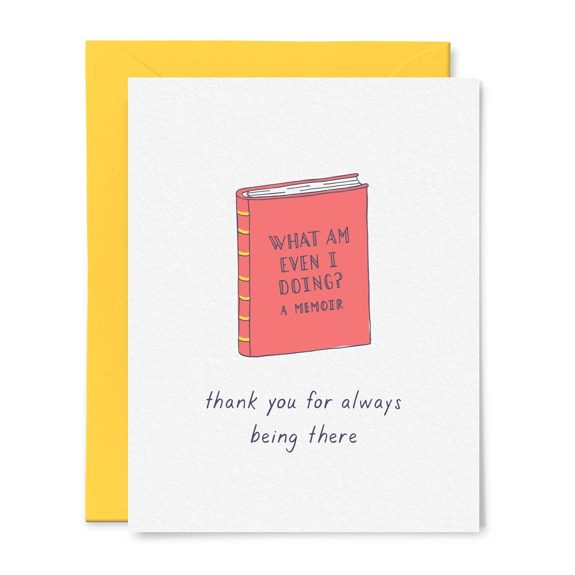 Thank You Memoir Card - DIGS