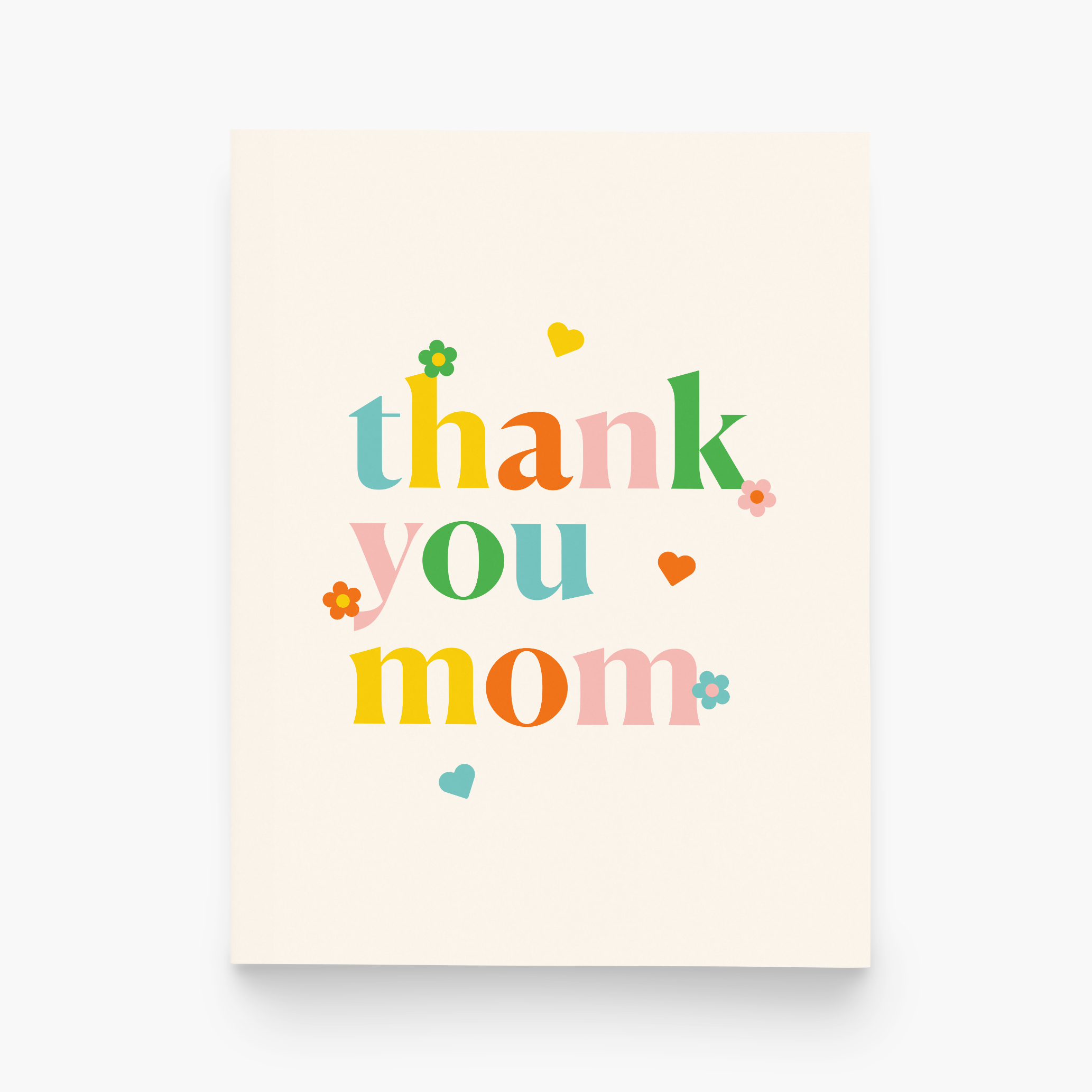 Thank You Mom Greeting Card - DIGS
