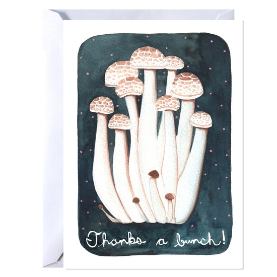 Thanks a Bunch Mushrooms Card