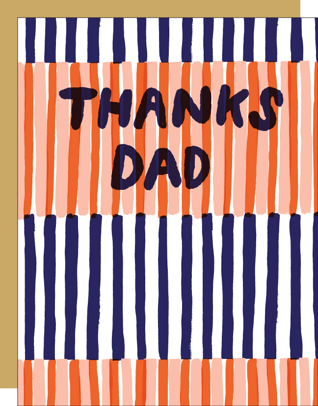 Thanks Dad Card - DIGS