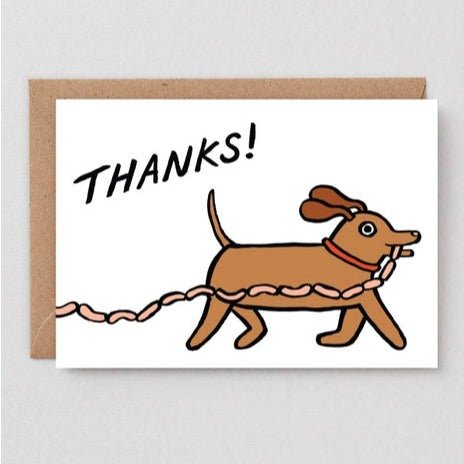 Thanks Sausages Card - DIGS
