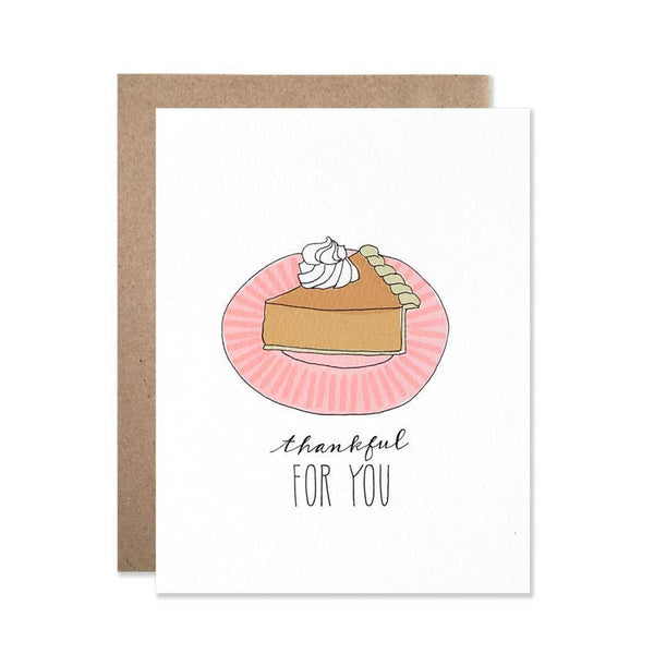 Thanksgiving Pumpkin Pie Card - DIGS
