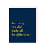 That Thing Gratitude Card - DIGS
