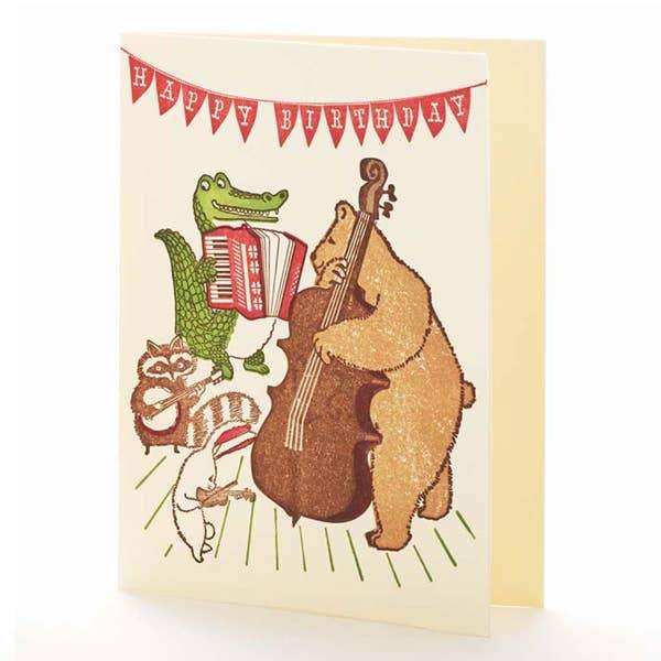 The Band Birthday Card - DIGS