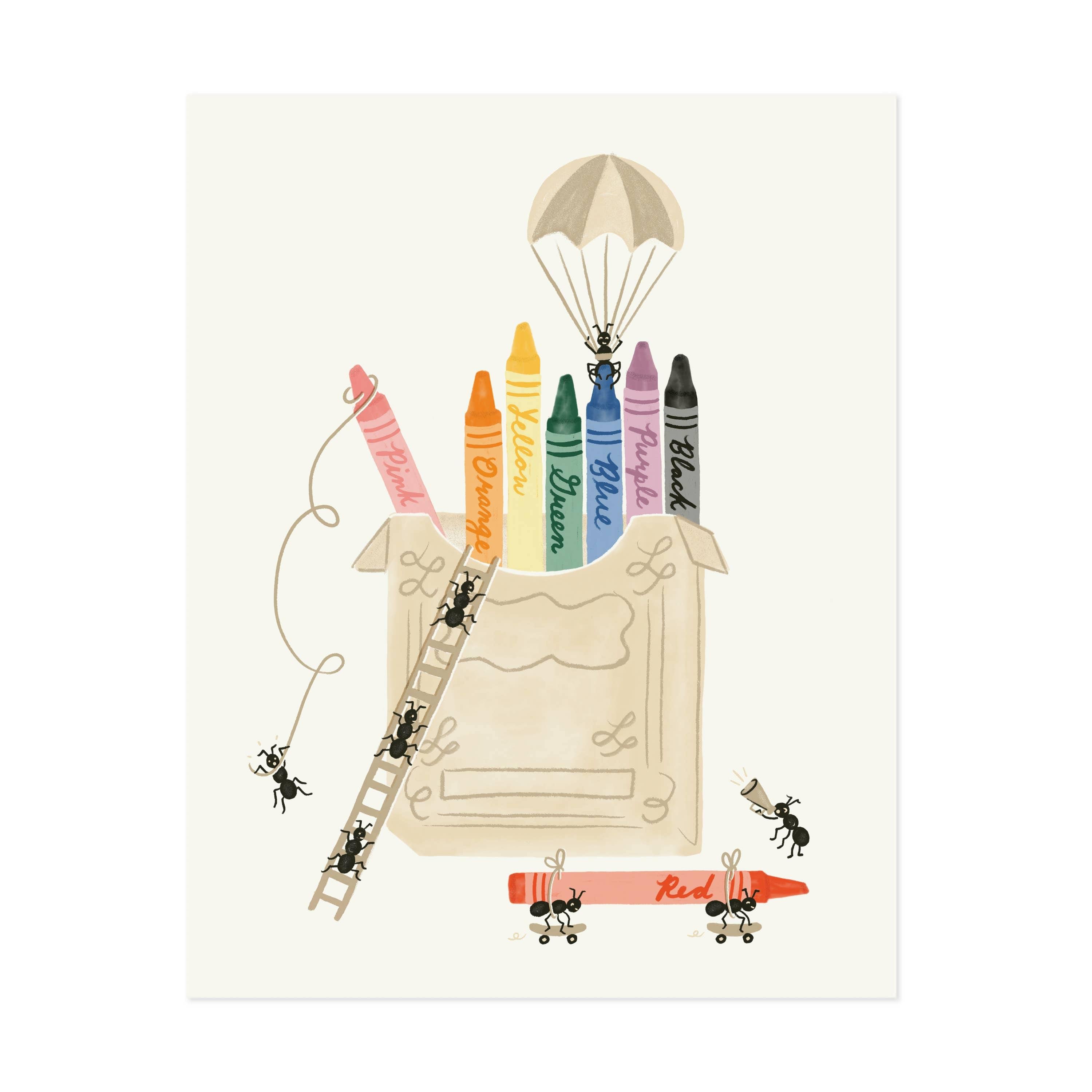 The Color Heist Art Print - DIGS