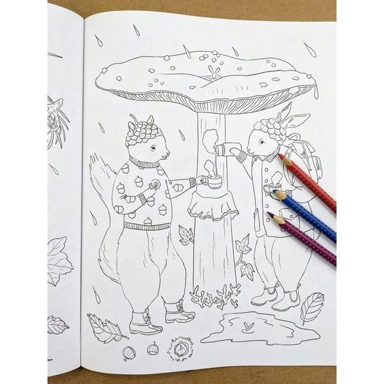 The Good Tree Neighbors Coloring Book - DIGS