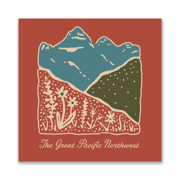The Great Pacific Northwest Print (10x10) - DIGS