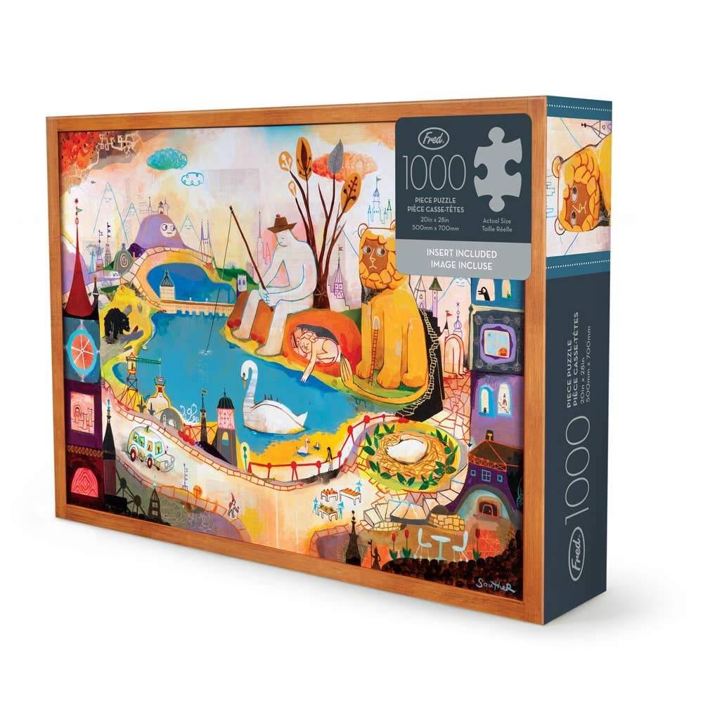 The Lion Is Awake Puzzle - DIGS