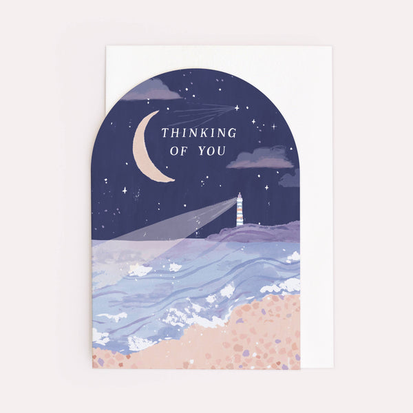 Thinking of You Lighthouse Card - DIGS