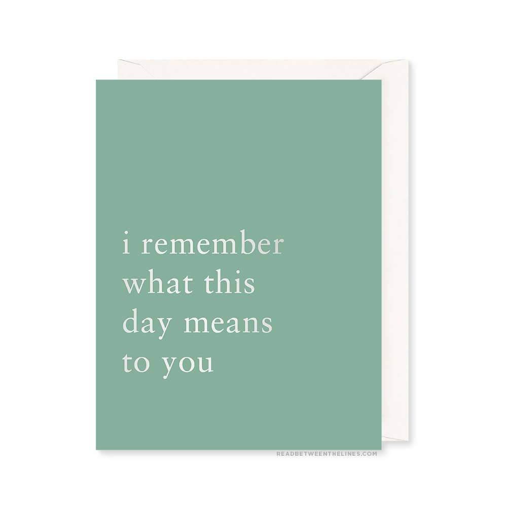 This Day Card - DIGS