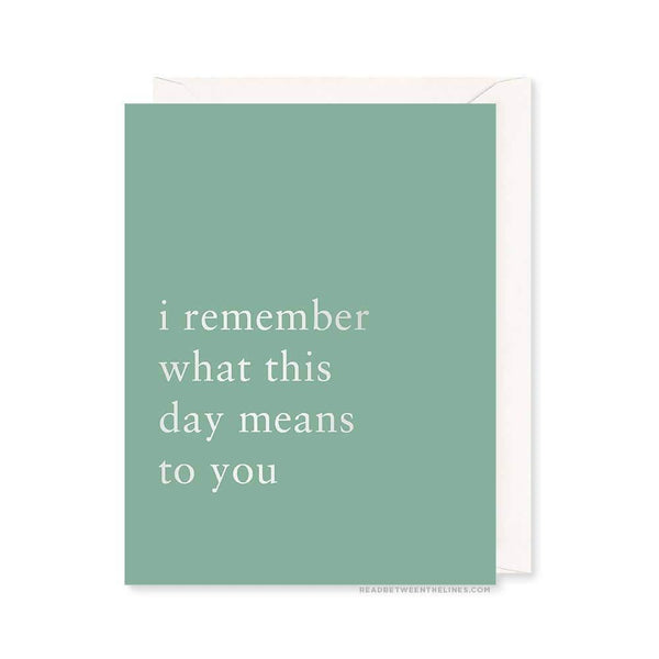 This Day Card - DIGS