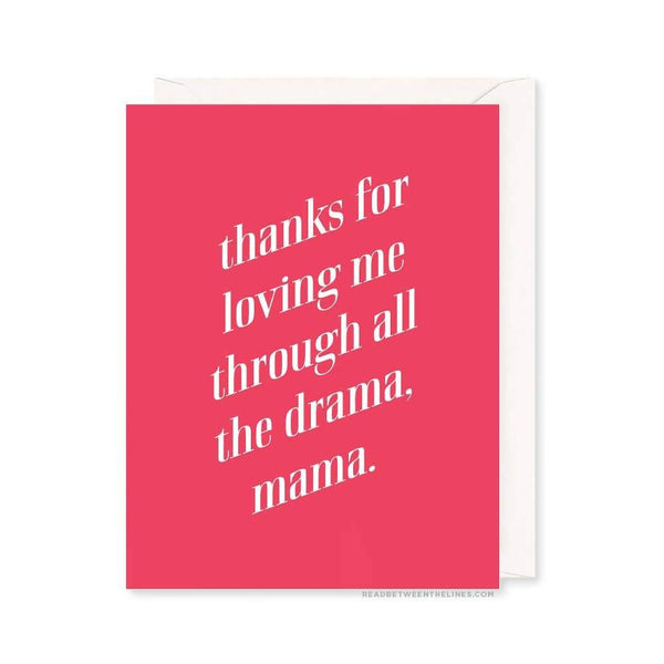 Through the Drama Mama Card - DIGS