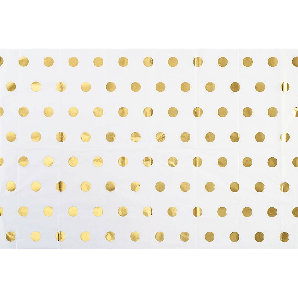Tissue Paper: Gold Polka Dot - DIGS