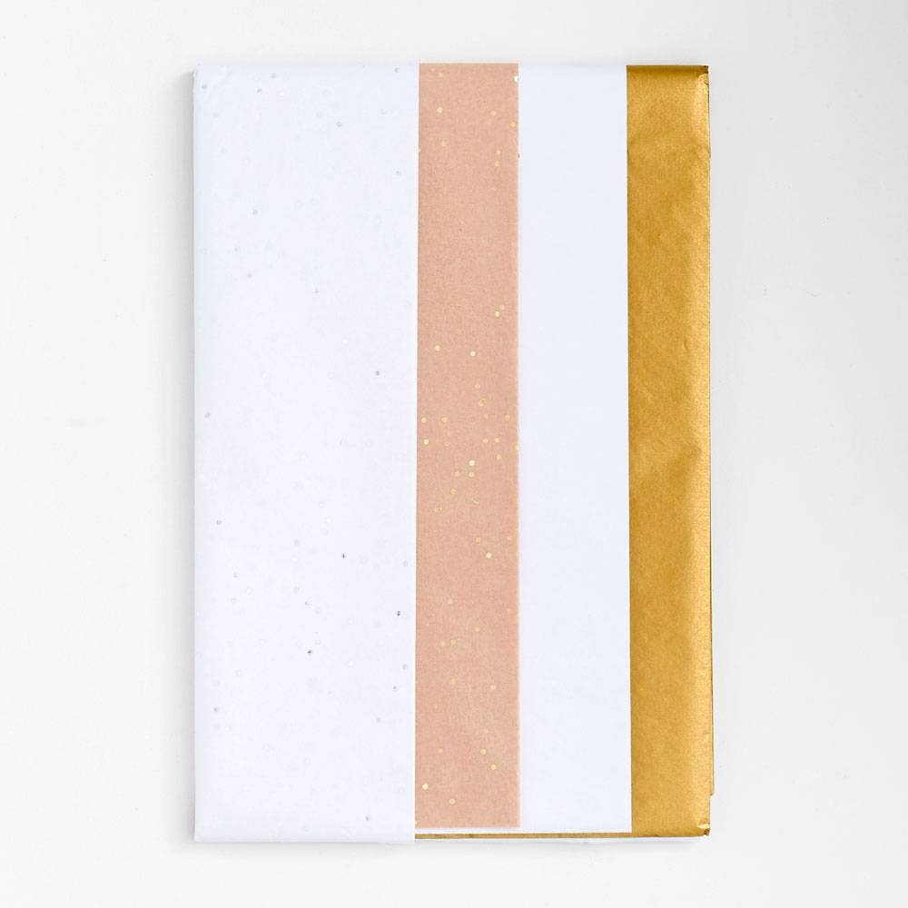 Tissue Paper Set: White & Gold - DIGS