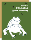 Toad Birthday Card - DIGS