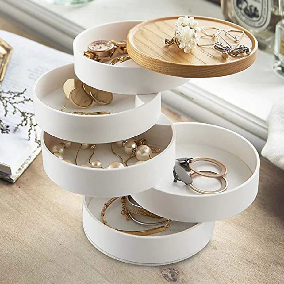 Tosca 5 - Tier Stacked Jewelry Box - DIGS