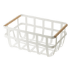 Tosca Dual Handle Storage Basket White - DIGS