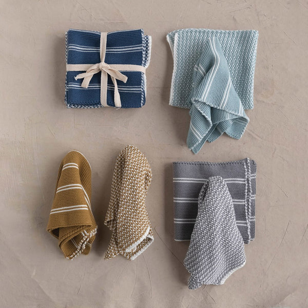 Cotton Knit Dish Cloth