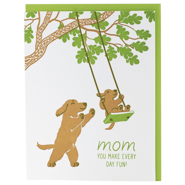 Tree Swing Mother's Day Card - DIGS