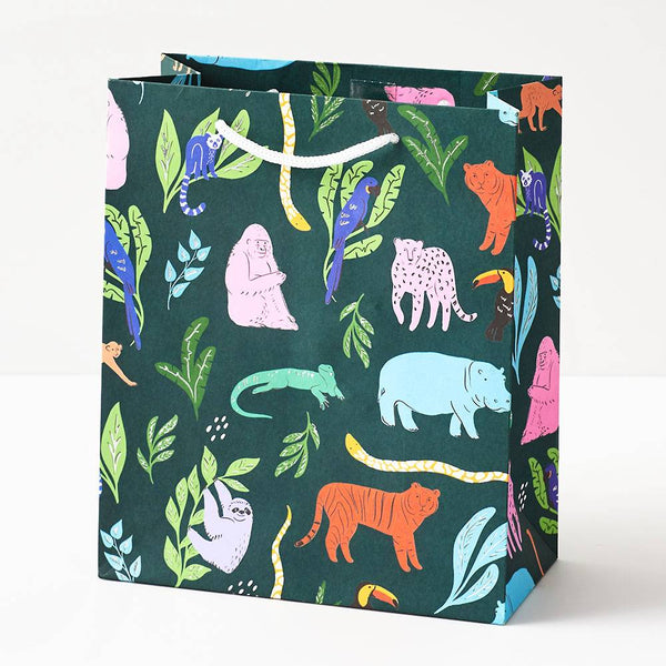 Tropical Jungle Animals Gift Bag - DIGS