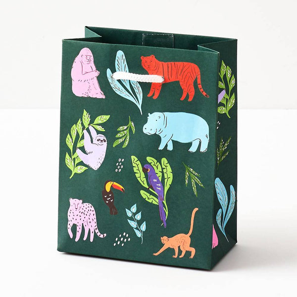 Tropical Jungle Animals Gift Bag - DIGS