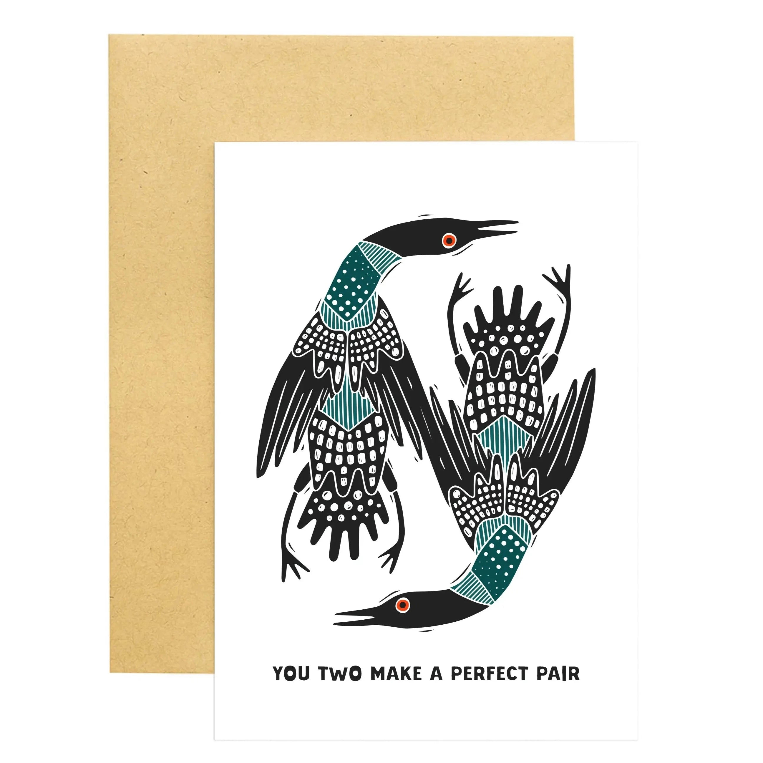 Two Loons Wedding Cards - DIGS