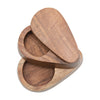 Two - Tier Acacia Wood Salt Box - DIGS
