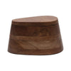 Two - Tier Acacia Wood Salt Box - DIGS