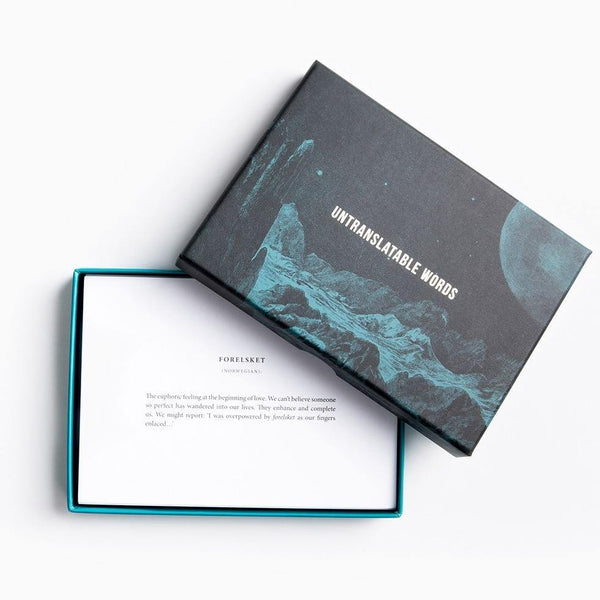 Untranslatable Words Card Set - DIGS