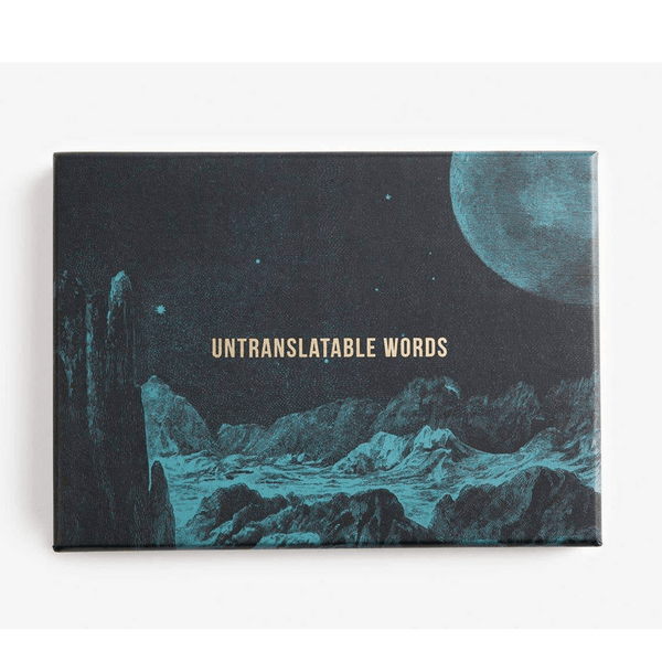 Untranslatable Words Card Set - DIGS