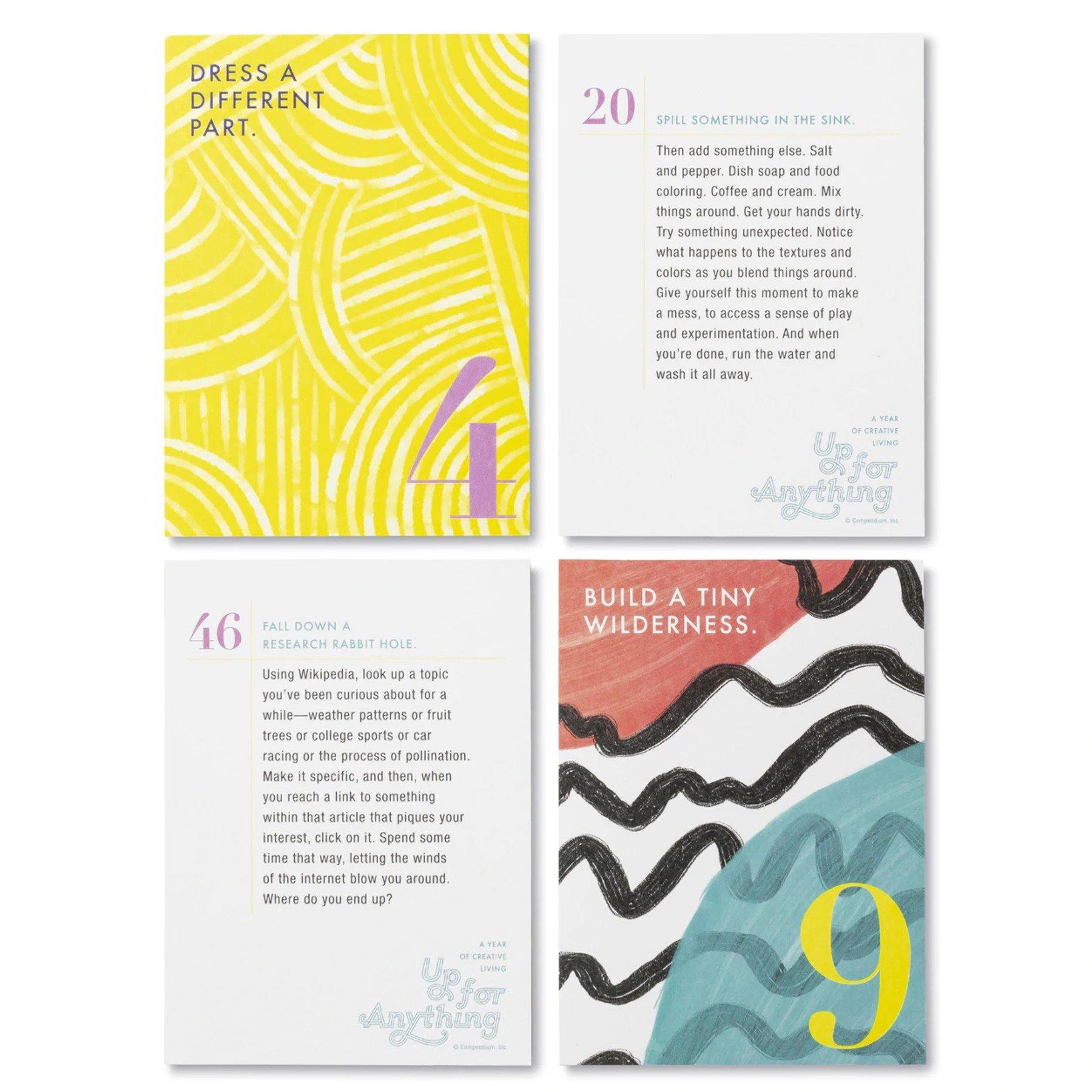 Up for Anything Activity Cards - DIGS