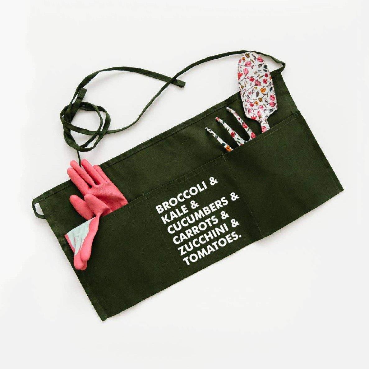 Veggie List Garden Apron - DIGS