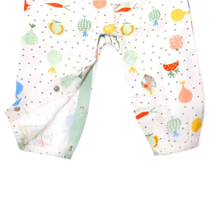Veggie Ruffle Baby Jumpsuit - DIGS