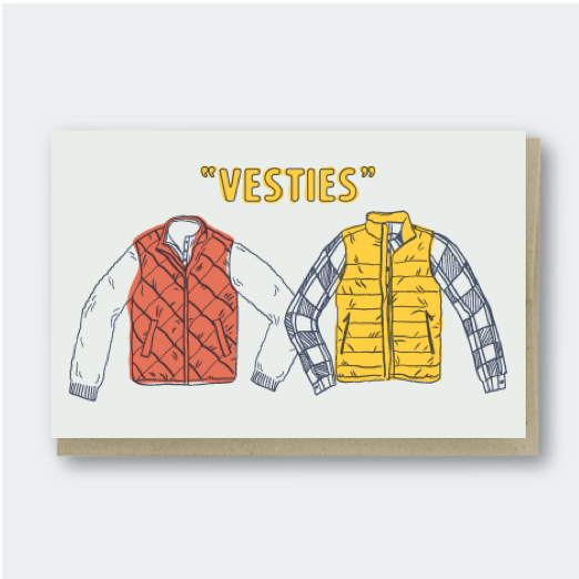 Vesties Besties Card - DIGS