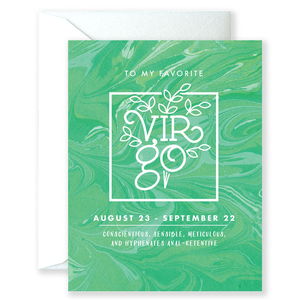 Virgo Astrology Series Card - DIGS