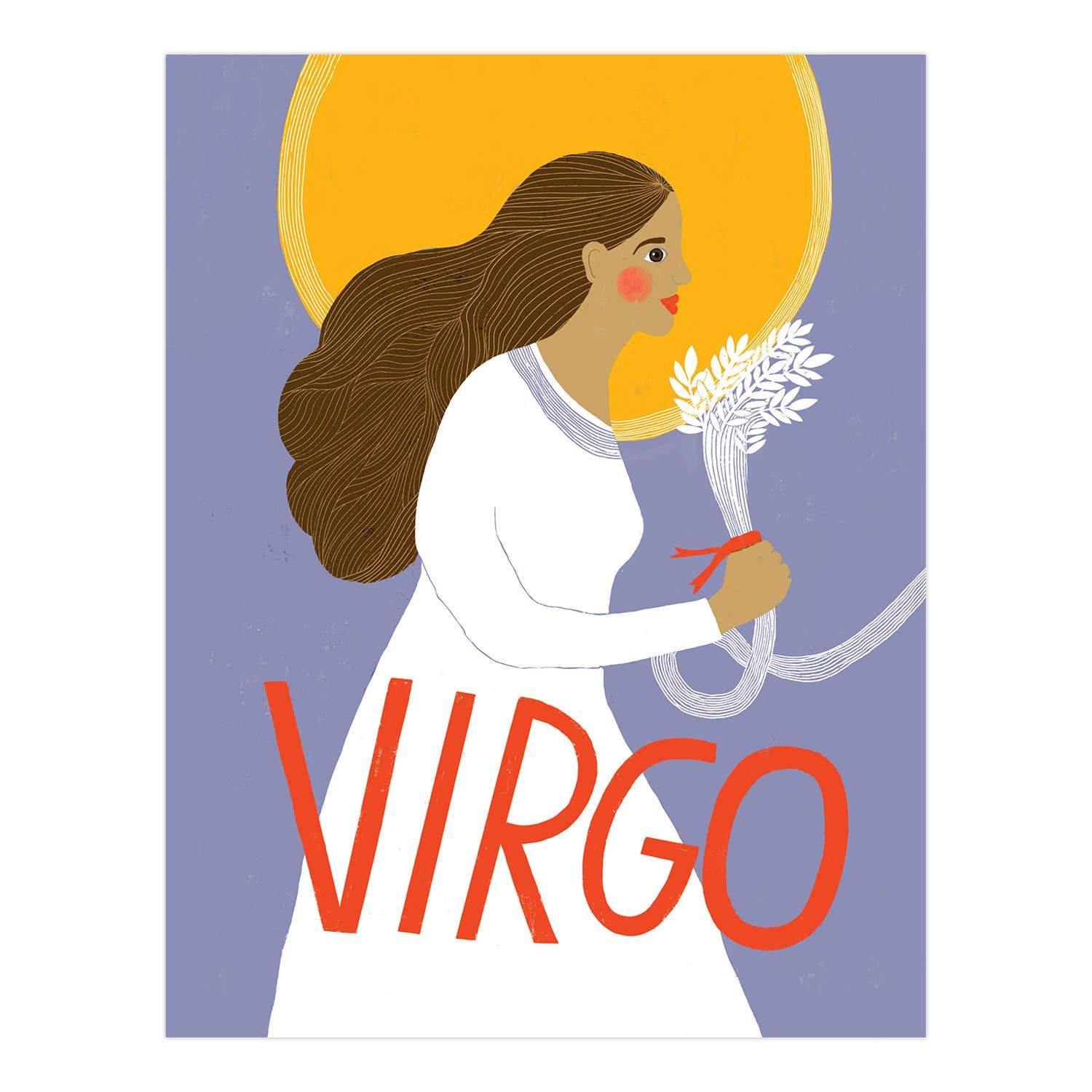 Zodiac Cards, Box of 12 Virgo - DIGS