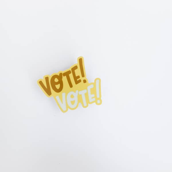 Vote! Sticker (Hazel + Dolly) - DIGS