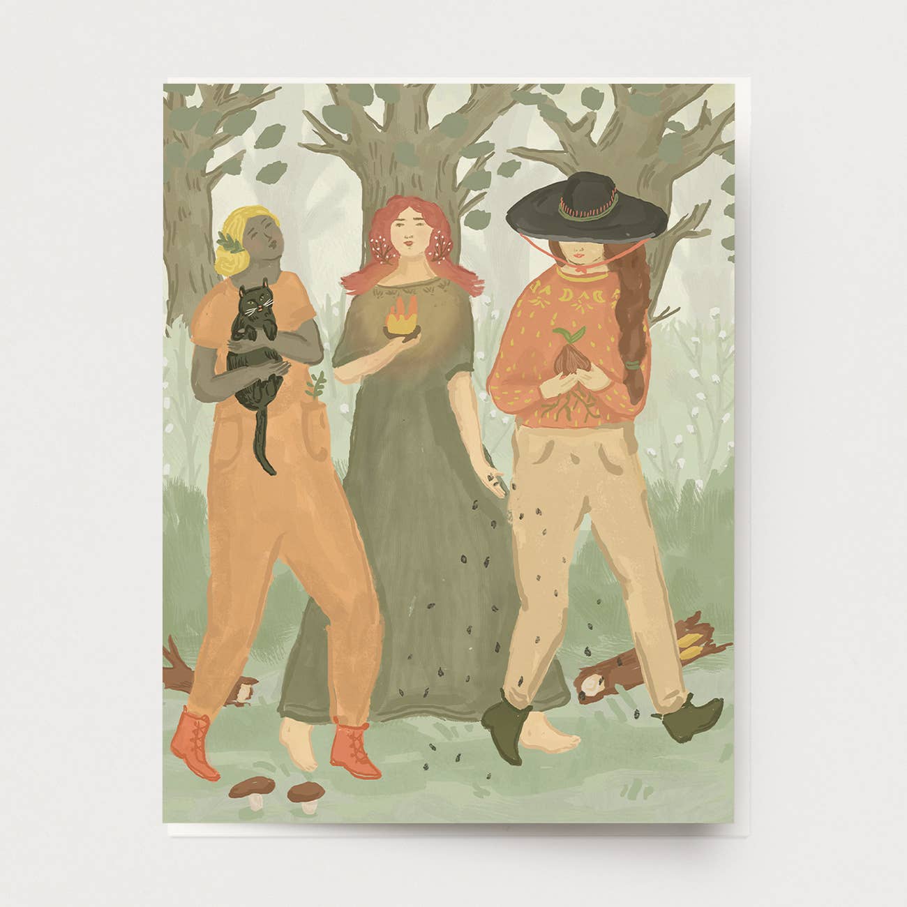 Walking Sisters Card - DIGS
