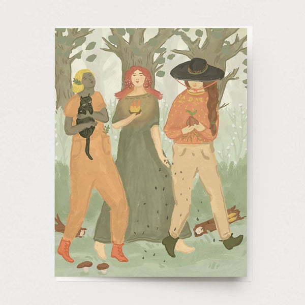 Walking Sisters Card - DIGS