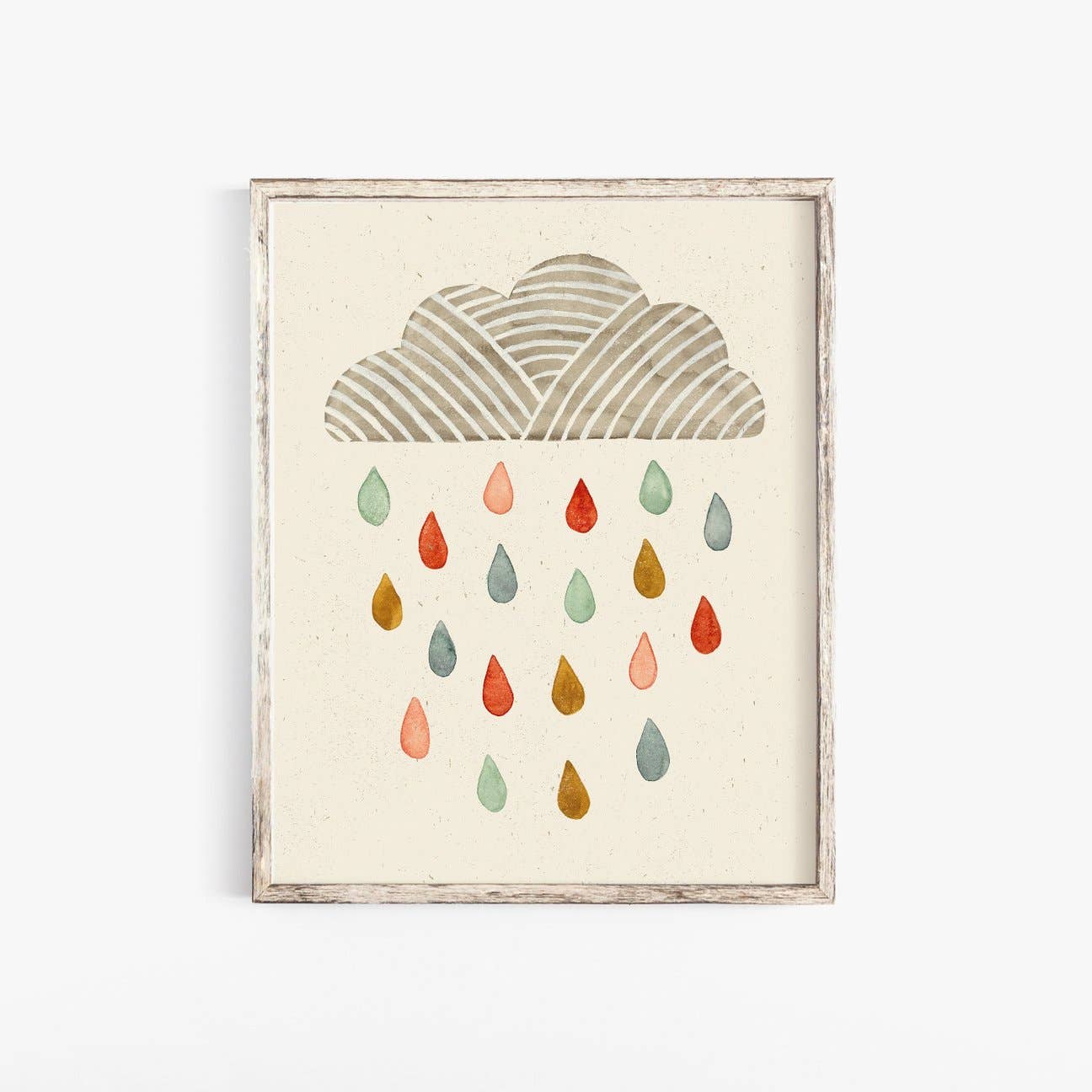 Wall Art Print Rain Cloud - DIGS