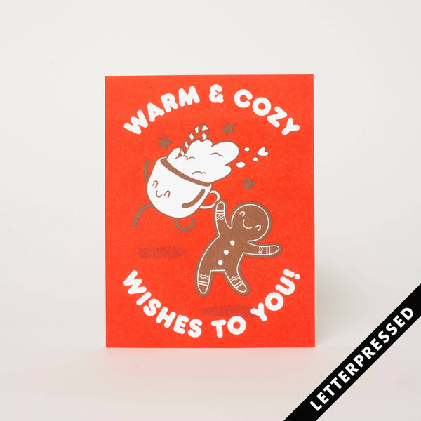 Warm & Cozy Wishes Card - DIGS