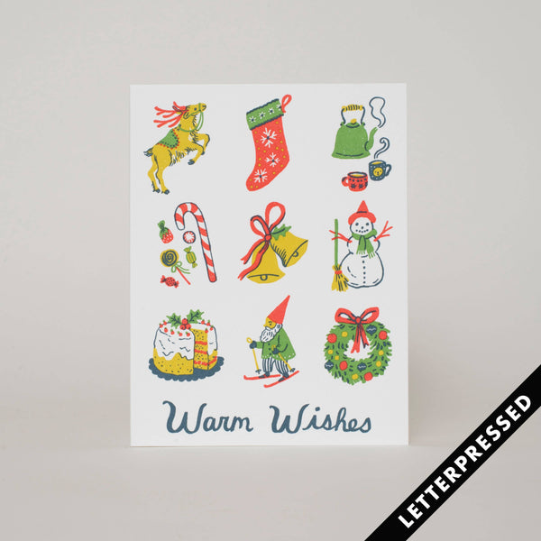 Warm Wishes Charms Holiday Card - DIGS