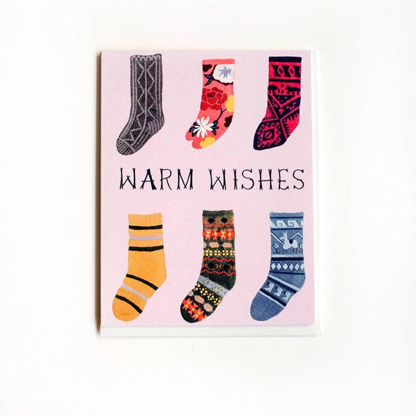Warm Wishes Socks Card Box Set - DIGS