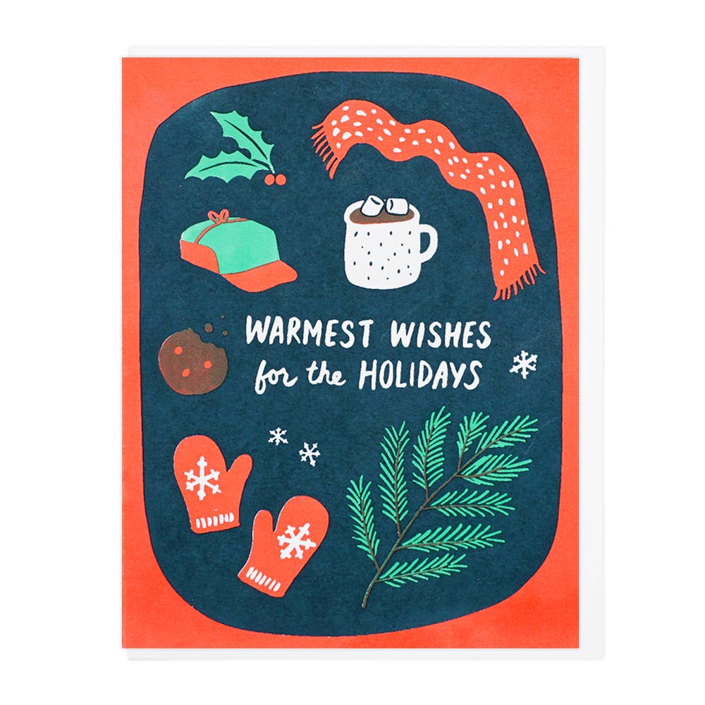 Warmest Wishes Holiday Card - DIGS